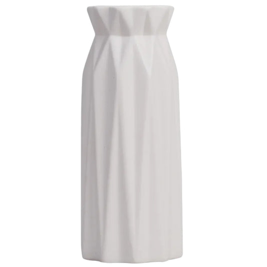 Vase décoratif en céramique pour agencement intérieur - 8 x 8 x 20